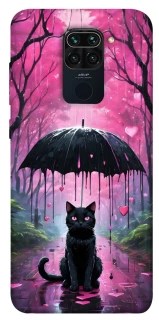 Чохол на Xiaomi Redmi Note 9 / Redmi 10X Black cat фото 1 з 1