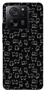 Чохол на Xiaomi 13T Pro Black Cats фото 1 Чохол на Xiaomi 13T Pro Black Cats фото 1 з 1