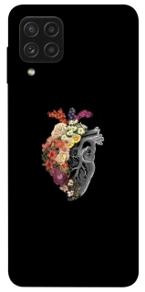 Чохол на Samsung Galaxy A22 4G Heart with flowers фото 1 з 1
