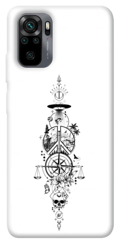 Чехол на Xiaomi Redmi Note 10 / Note 10s Tattoo ver.7 фото 1 из 1
