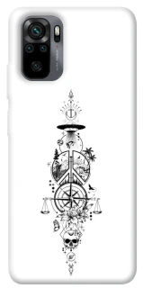 Чехол на Xiaomi Redmi Note 10 / Note 10s Tattoo ver.7 фото 1 из 1