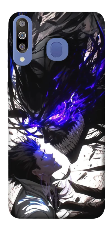 Чохол на Samsung Galaxy M30 Black soul anime фото 1 з 1