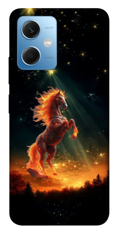 Чохол на Xiaomi Poco X5 5G Red Fire Horse ver.2 фото 1 з 1