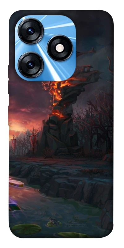 Чохол на TECNO Spark 10 Dota road фото 1 з 1