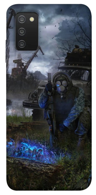 Чехол на Samsung Galaxy A03s Сталкер v9 фото 1 из 1