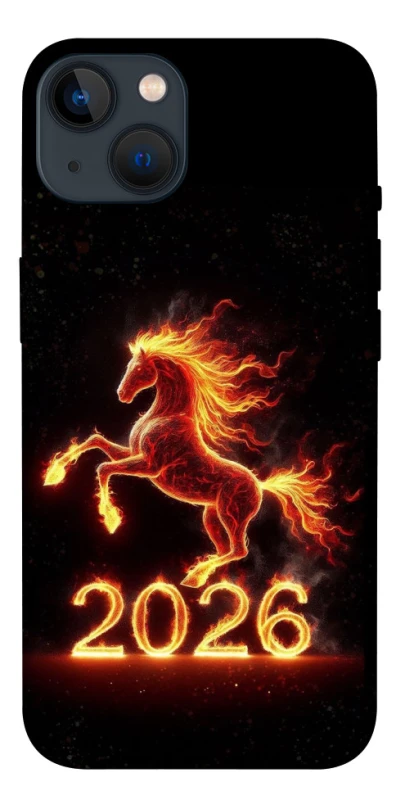 Чохол на Apple iPhone 13 (6.1") Red Fire Horse ver.1 фото 1 з 1