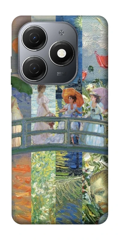 Чохол на TECNO Spark 20 Art collage ver.6 фото 1 з 1