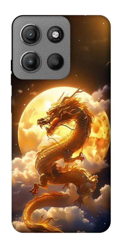 Чехол на Motorola Moto G15 Power Golden Dragon фото 1 из 1