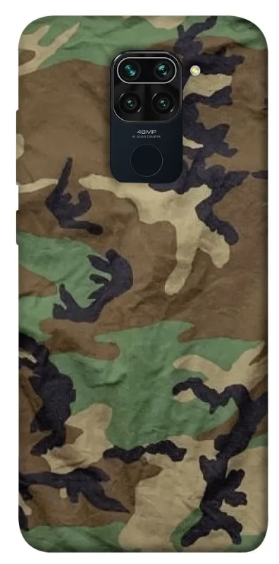 Чохол на Xiaomi Redmi Note 9 / Redmi 10X Camouflage v12 фото 1 з 1