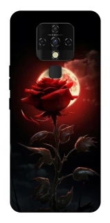 Чехол на TECNO Camon 16 SE Красная роза фото 1 из 1
