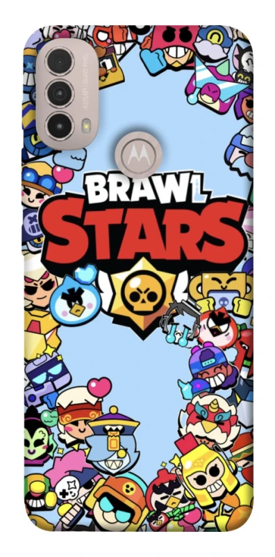 Чехол на Motorola Moto E40 Brawl Stars ver.2 фото 1 из 1