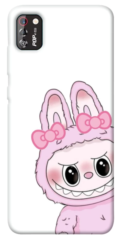 Чехол на TECNO POP 4 Pro Labubu White фото 1 из 1