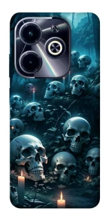 Чехол на Infinix Hot 40i Skulls v3 фото 1 из 1