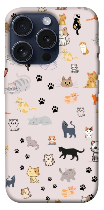 Чохол на Apple iPhone 15 Pro (6.1") Cat style ver.1 фото 1 з 1