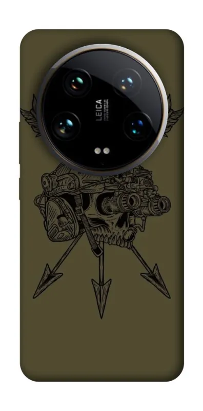 Чехол на Xiaomi 14 Ultra Mil skull фото 1 из 1