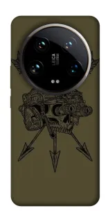 Чехол на Xiaomi 14 Ultra Mil skull фото 1 из 1