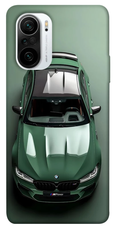 Чехол на Xiaomi Redmi K40 / K40 Pro / K40 Pro+ / Poco F3 BMW green фото 1 из 1