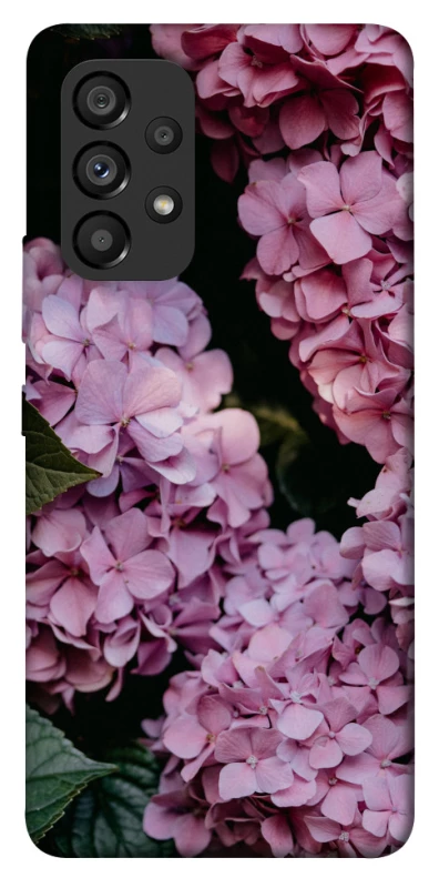 Чохол на Samsung Galaxy A53 5G Рожеві гартензії фото 1 з 1