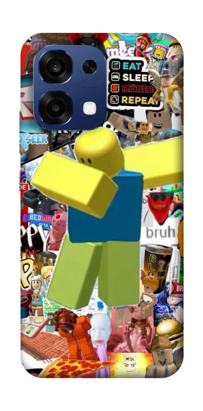 Чехол на Oppo A6 Pro 4G/5G Roblox style фото 2 из 2