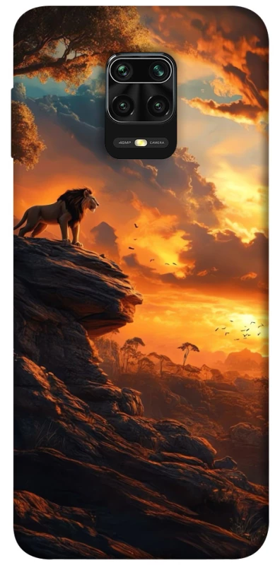 Чехол на Xiaomi Redmi Note 9s / Note 9 Pro / Note 9 Pro Max lion king фото 1 из 1