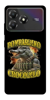 Чохол на ZTE Blade A36 Bombardino Crocodilo фото 1 з 1