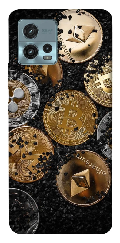 Чохол на Motorola Moto G72 Many coins v2 фото 1 з 1