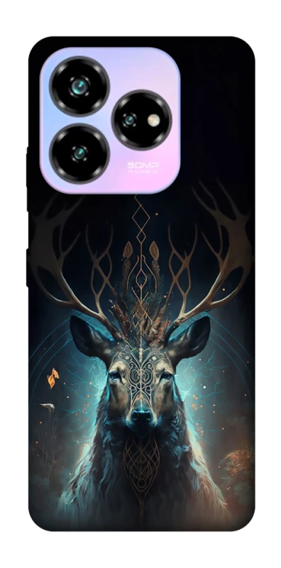 Чохол на ZTE Nubia V60 Desing Скандинавський олень v2 фото 1 з 1
