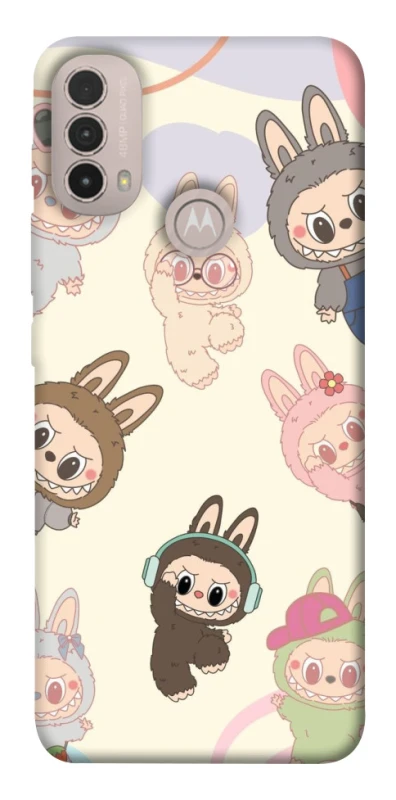 Чохол на Motorola Moto E40 Labubu Dance фото 1 з 1