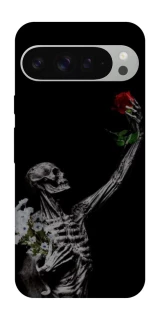 Чехол на Google Pixel 9 Pro XL Skeleton vs Rose фото 1 из 1