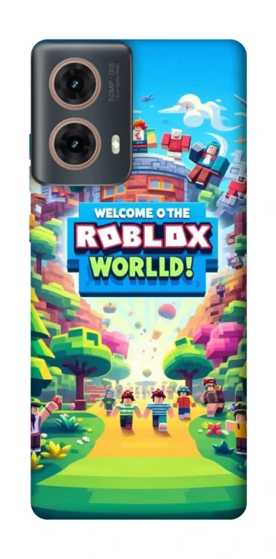 Чохол на Motorola Moto G85 Roblox World фото 1 з 1