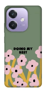 Чехол на Oppo A40m Doing my best фото 1 из 1