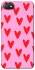 Чехол на Xiaomi Redmi 6A Red hearts 2 фото 1 из 1