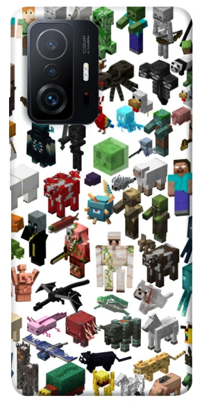 Чохол на Xiaomi 11T / 11T Pro Minecraft v4 фото 1 з 1