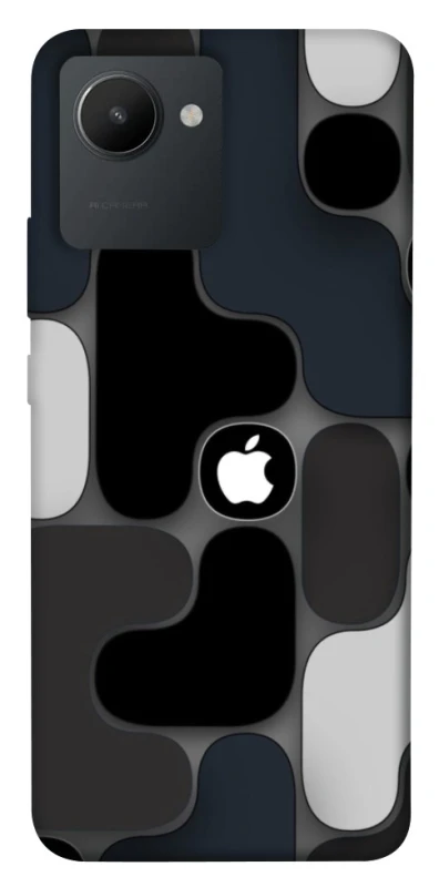 Чехол на Realme C30 Apple logo ver.8 фото 1 из 1