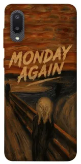 Чехол на Samsung Galaxy A02 Monday Again фото 1 из 1