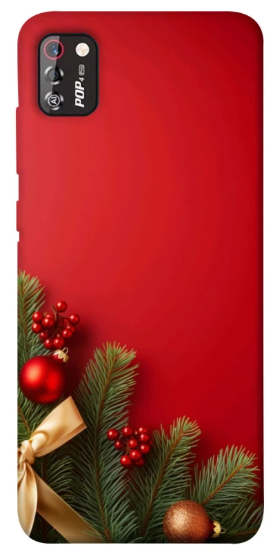 Чехол на TECNO POP 4 Pro Новогодний v21 фото 1 из 1