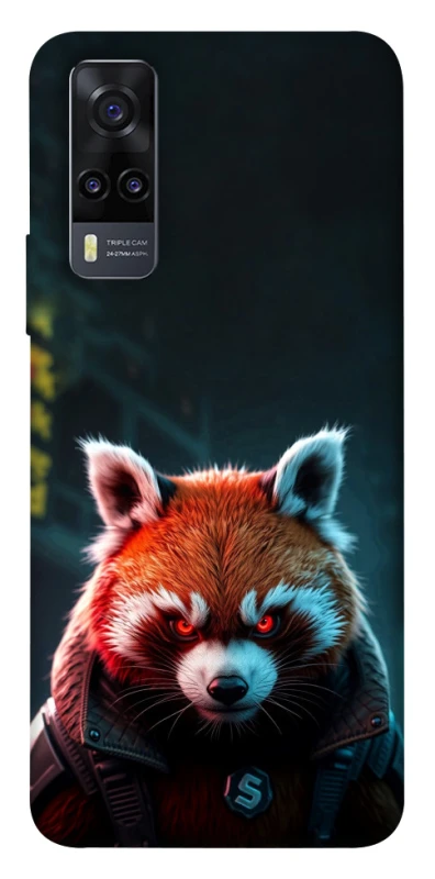 Чохол на Vivo Y31 Cyber Red Panda фото 1 з 1