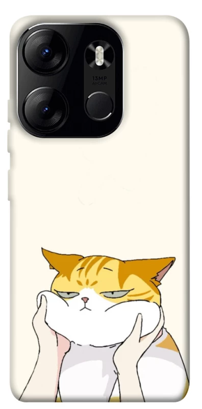 Чохол на Tecno Spark Go 2023 Cat bun фото 1 з 1