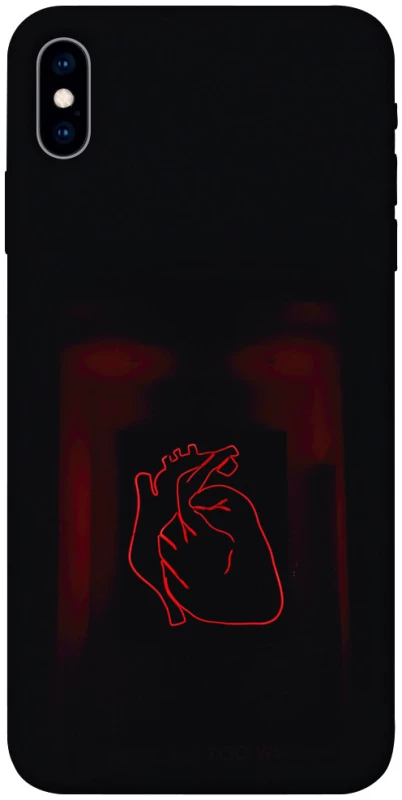 Чехол на Apple iPhone X (5.8") Красное сердце фото 1 из 1
