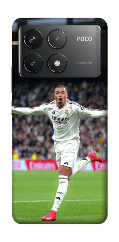 Чохол на Xiaomi Poco F6 Pro Kylian Mbappé V2 фото 1 з 1