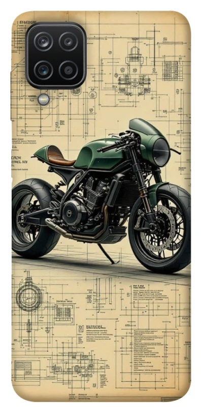 Чохол на Samsung Galaxy A12 Bike model фото 1 з 1