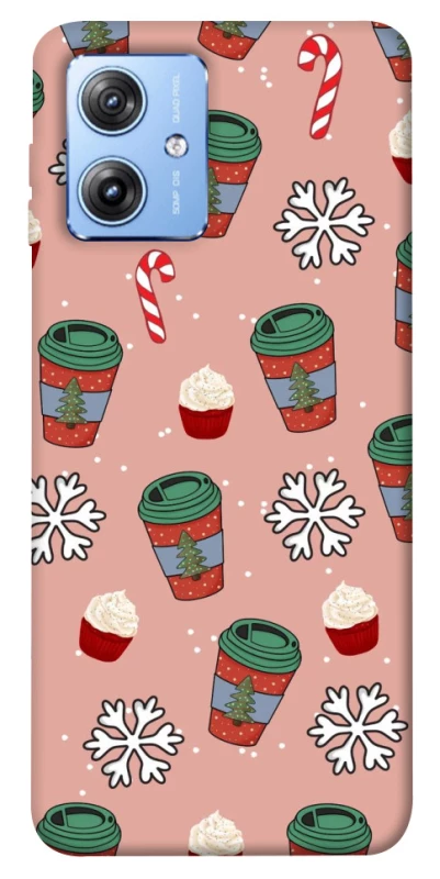 Чехол на Motorola Moto G84 Новогодний v38 фото 1 из 1