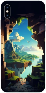 Чохол на Apple iPhone X (5.8") Minecraft sunrise фото 1 з 1