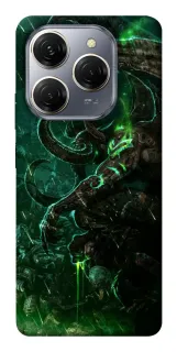 Чехол на TECNO Spark 20 Pro Warcraft Illidan v2 фото 1 из 1