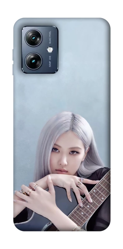 Чехол на Motorola Moto G54 Power Rosé - BLACKPINK фото 1 из 1