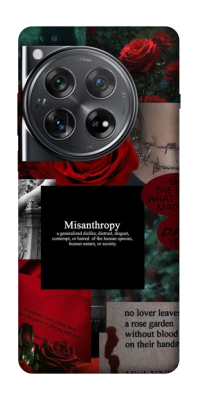 Чехол на OnePlus 12 Misanthropy фото 1 из 1