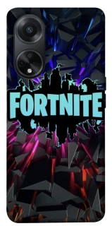 Чехол на Oppo A58 4G Fortnite logo ver.3 фото 1 из 1