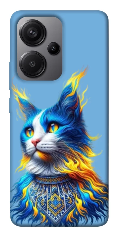 Чохол на Xiaomi Redmi Note 13 Pro+ Кіт патріот фото 1 з 1