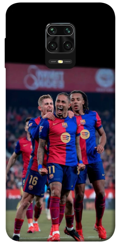 Чохол на Xiaomi Redmi Note 9s / Note 9 Pro / Note 9 Pro Max FC Barcelona team фото 1 з 1