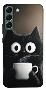 Чехол на Samsung Galaxy S22+ morning cat фото 1 из 1